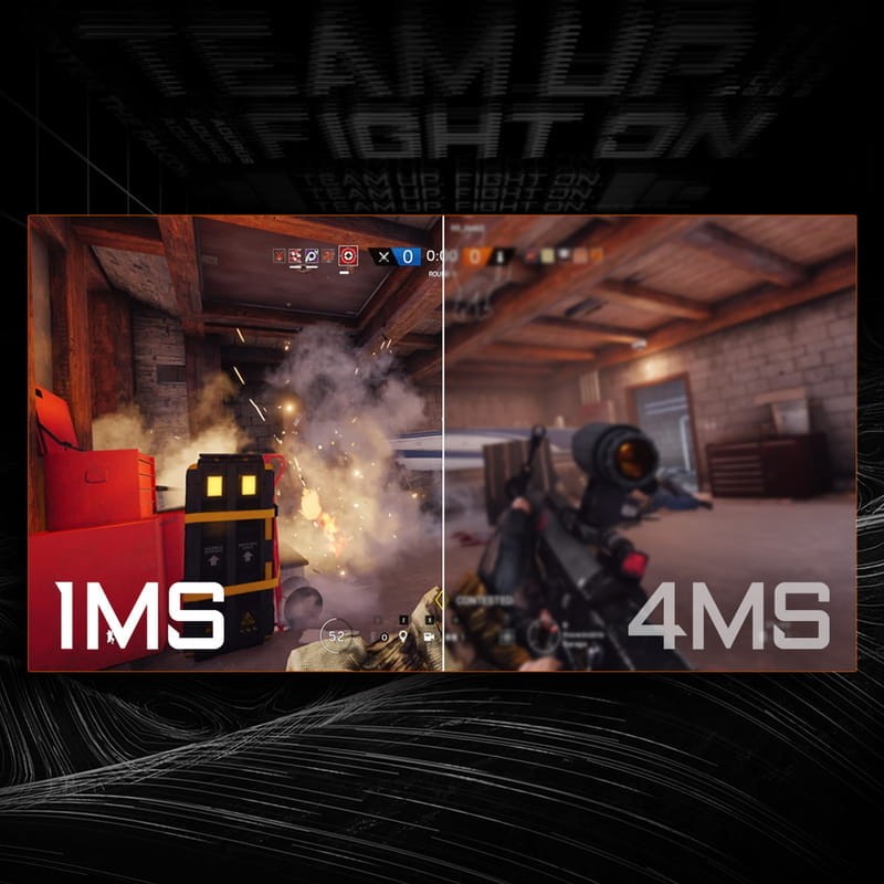 Monitor Gigabyte GS27U 27 4K UHD SS-IPS HDR400 Negro con una respuesta de 1 ms