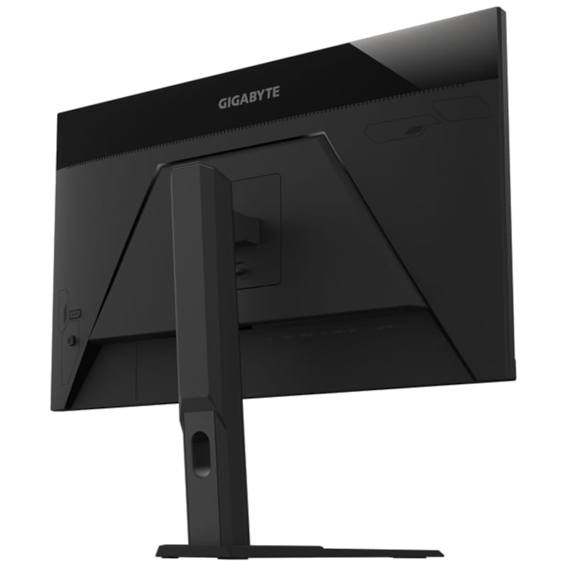 Gigabyte M27UA 27 4K UHD IPS FreeSync Premium - Monitor PC Vista trasera lado derecho