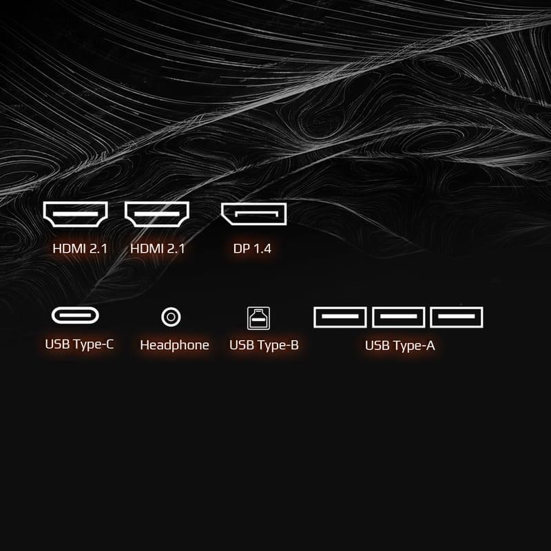 Gigabyte M27UA 27 4K UHD IPS  FreeSync Premium - Monitor PC Conexiones