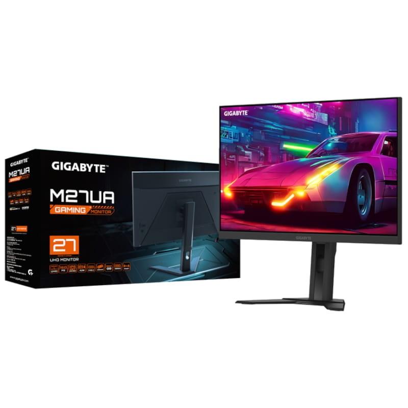 Gigabyte M27UA 27 4K UHD IPS  FreeSync Premium - Monitor PC Vista Frontaly de la  caja