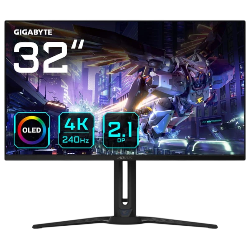 Gigabyte OLED AORUS FO32U2P 32 4K UHD FreeSync Premium Pro Negro - Monitor PC