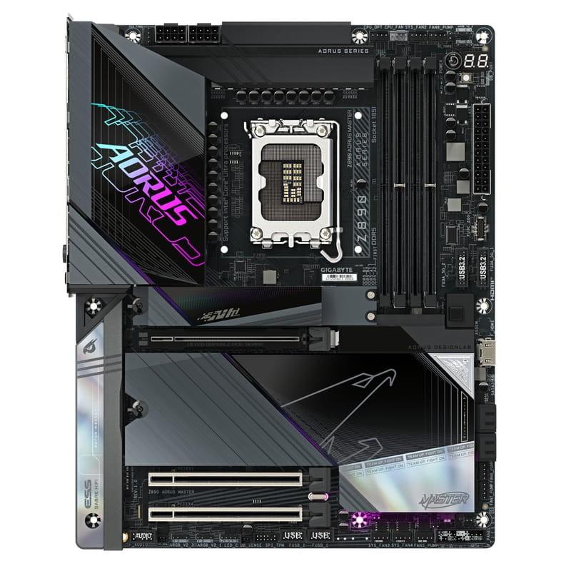 Gigabyte Z890 AORUS MASTER LGA 1851 ATX - Placa Base Vista frontal
