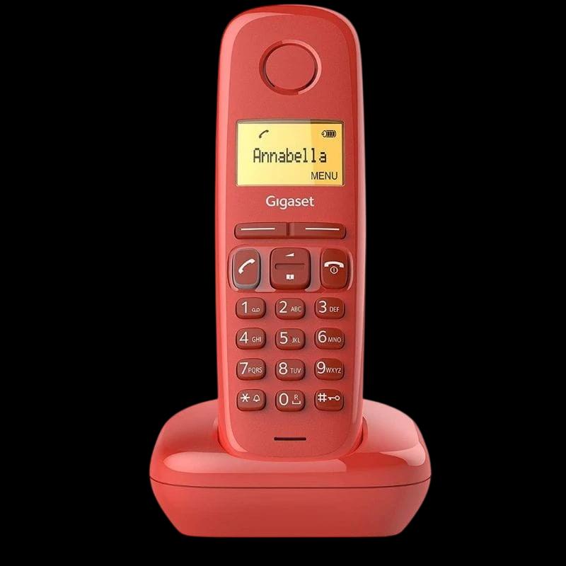 Gigaset A170 DECT/analógico Granate - Teléfono