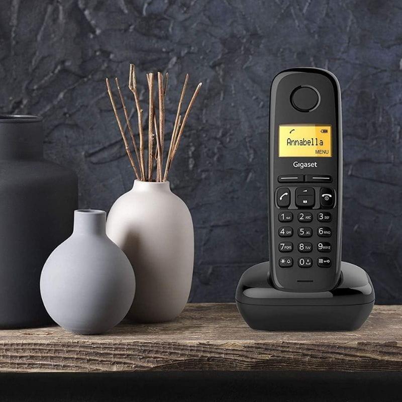 Gigaset A170  Negro - Teléfono DECT imagen real