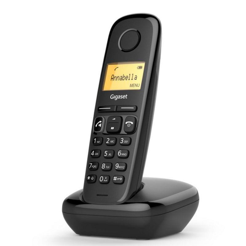 Gigaset A170 Negro - Teléfono DECT imagen lateral derecha