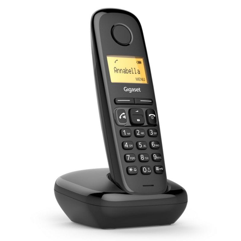 Gigaset A170 Negro - Teléfono DECT imagen lateral izquierda