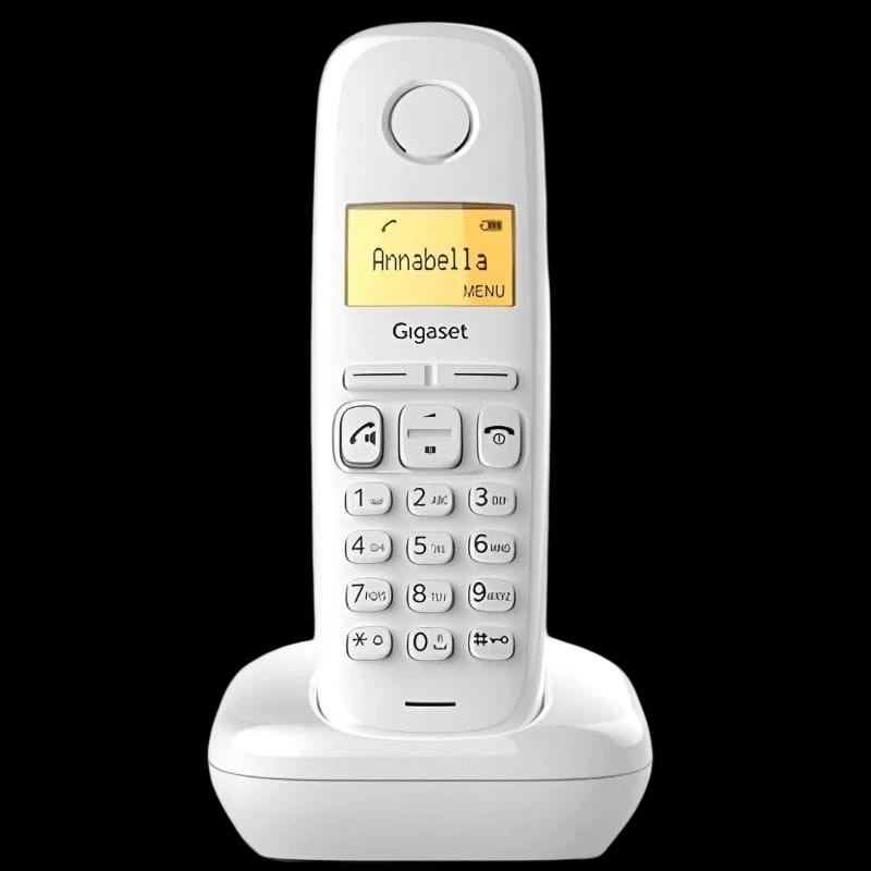 Gigaset A270 Teléfono DECT/analógico Blanco - Teléfono