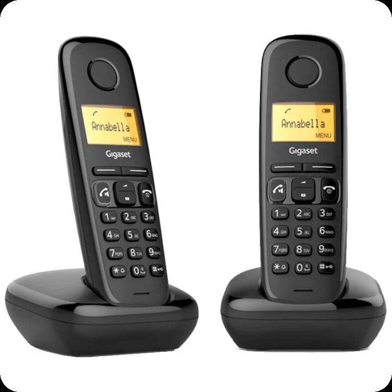 Gigaset A270 Duo Téléphone DECT/analogique Noir - Téléphone