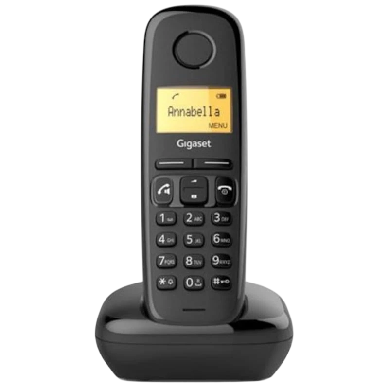 Gigaset A270 Teléfono DECT/analógico Negro - Teléfono