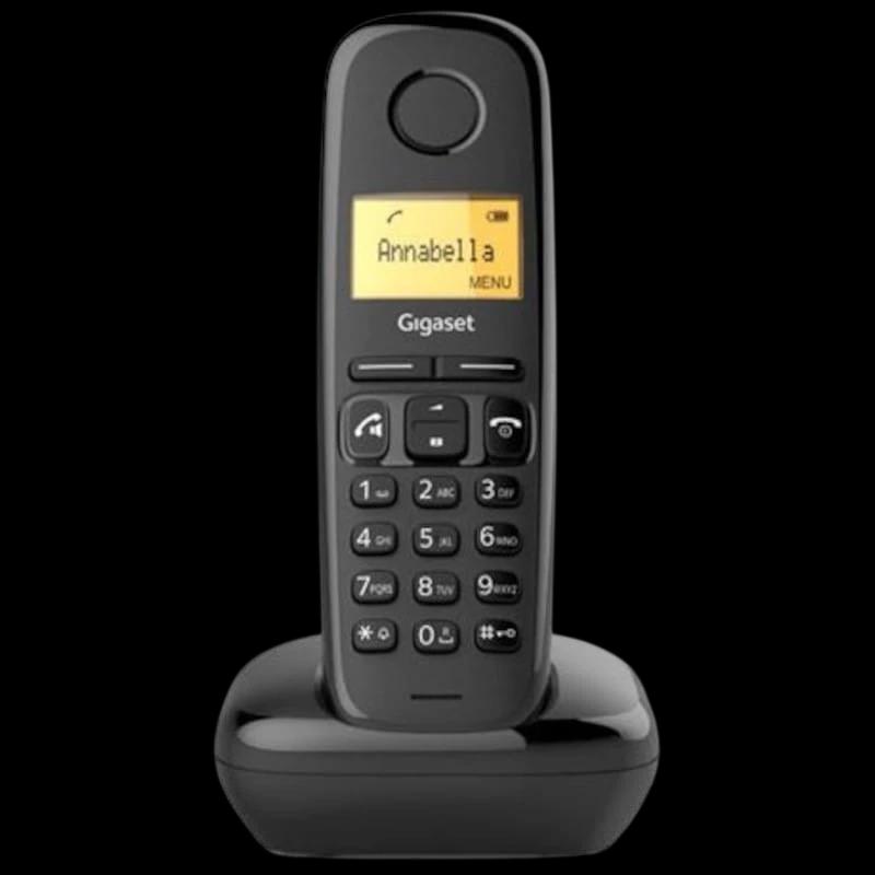 Gigaset A270 Teléfono DECT/analógico Negro - Teléfono