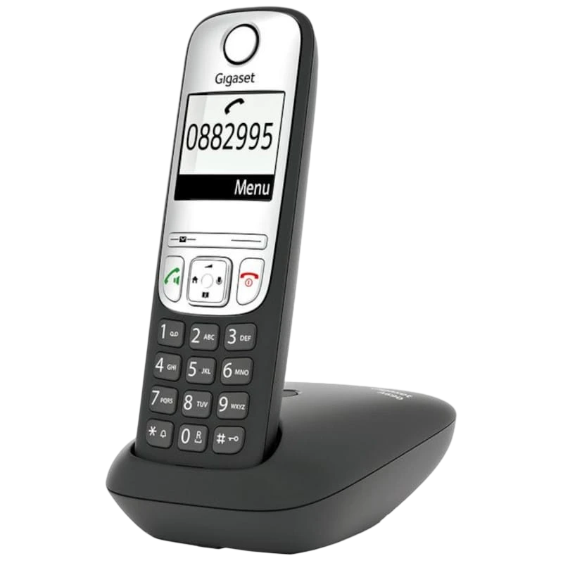 Gigaset A690 Teléfono DECT/analógico Negro - Teléfono Fijo