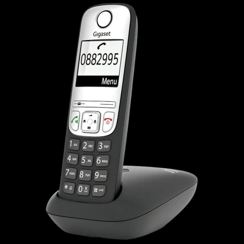 Gigaset A690 Teléfono DECT/analógico Negro - Teléfono Fijo