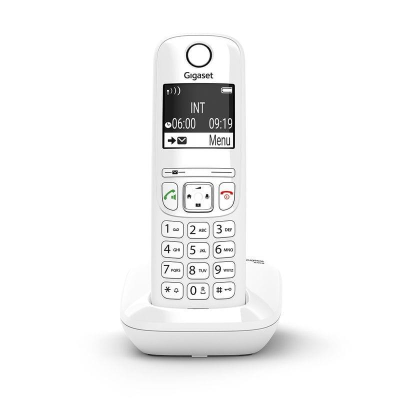 Frontal de Gigaset AS690 Teléfono DECT/analógico Blanco - Teléfono Fijo