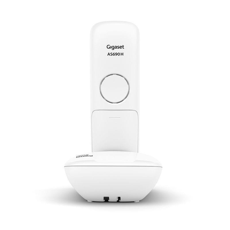 Trasera de Gigaset AS690 Teléfono DECT/analógico Blanco - Teléfono Fijo