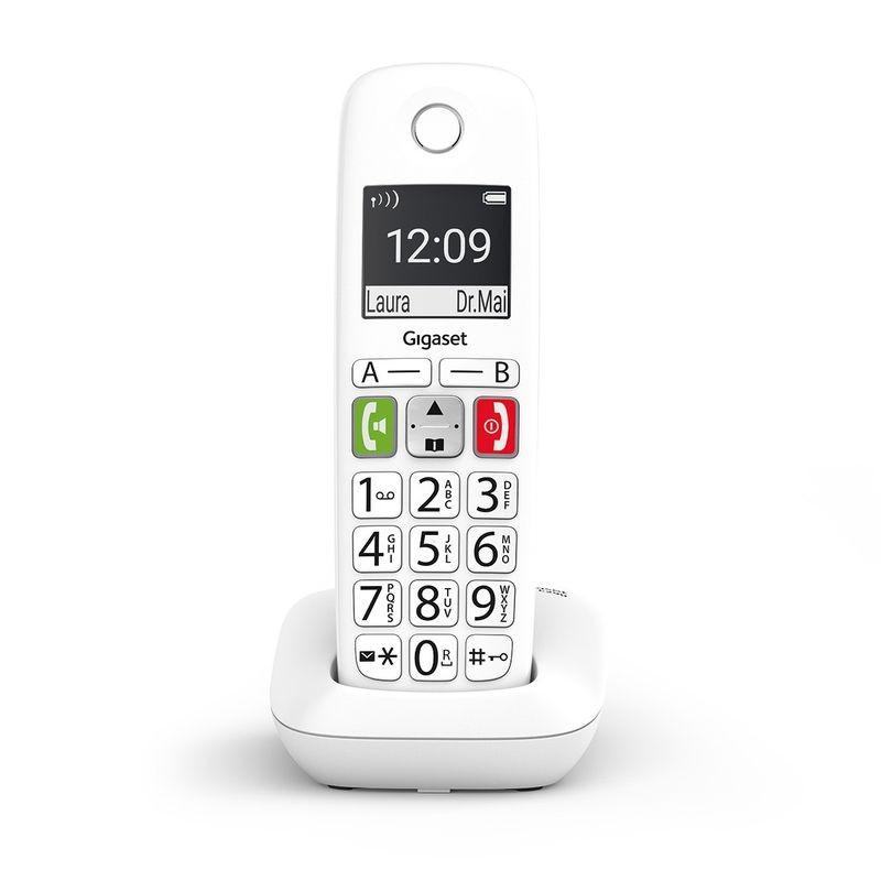 Frontal de Gigaset E290 Duo Teléfono DECT/analógico Blanco - Teléfono