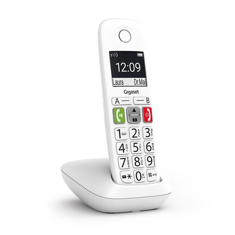 Gran calidad de Gigaset E290 Duo Teléfono DECT/analógico Blanco - Teléfono