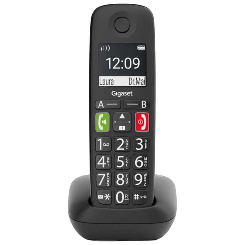 Gigaset S30852-H2901-D201 DECT/analógico Negro - Teléfono