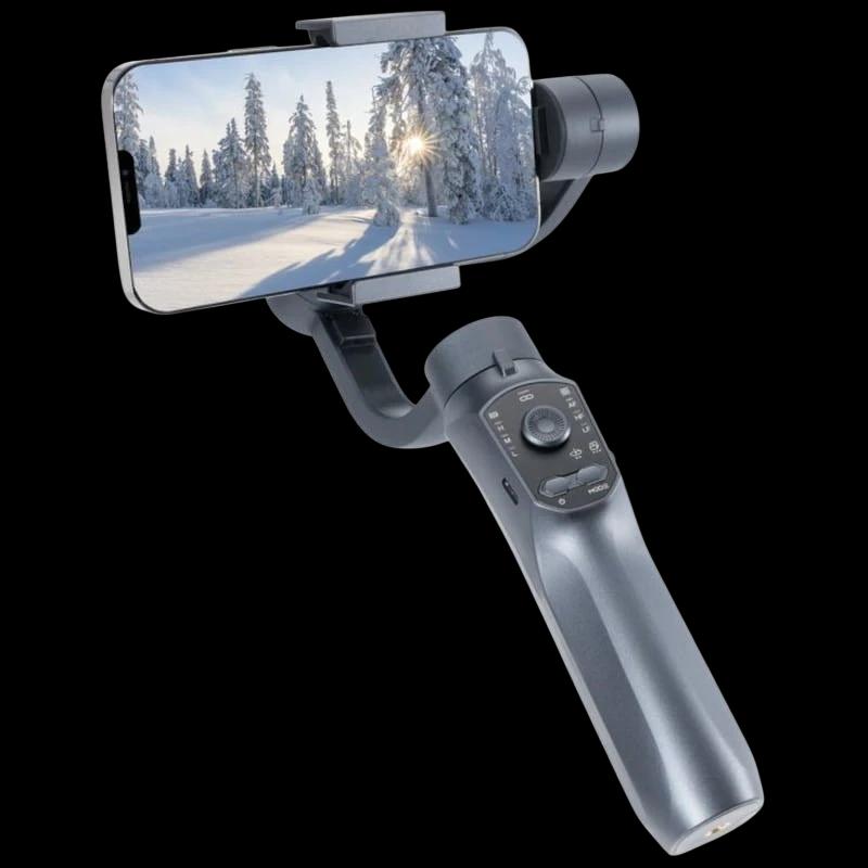 Gimbal F10 Pro 3 Eixos Preto - Estabilizador para smartphone
