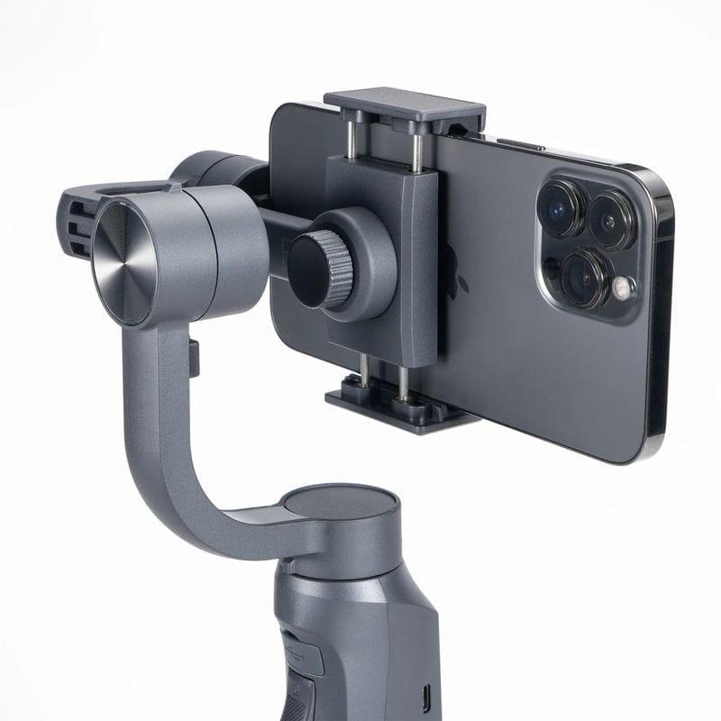 Traseira de Gimbal F10 Pro 3 Eixos Preto - Estabilizador para smartphone