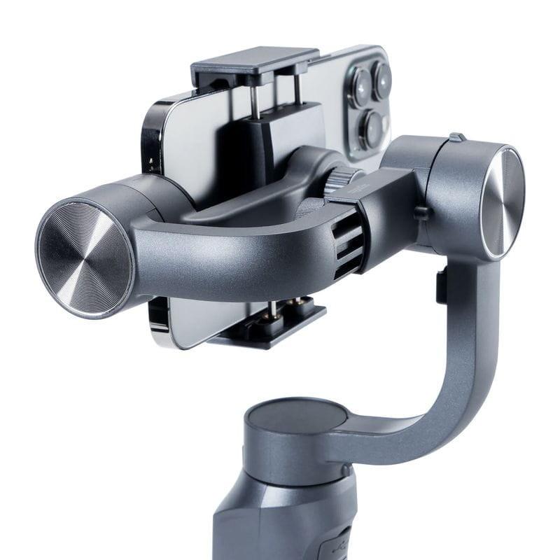 Giro de Gimbal F10 Pro 3 Eixos Preto - Estabilizador para smartphone