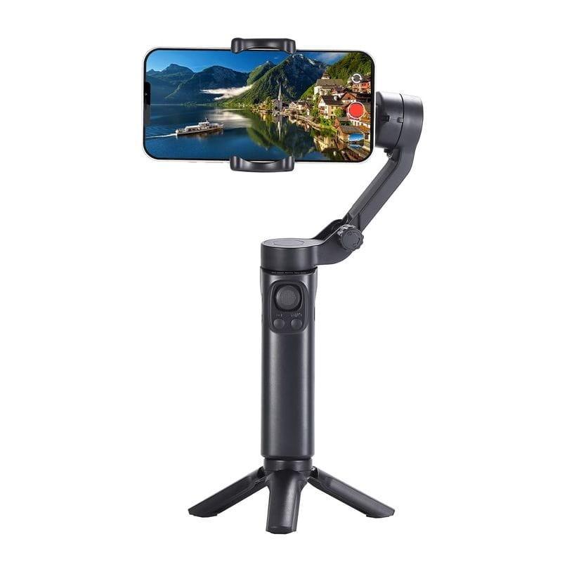 Trípode de Gimbal  F5 Plus 3 Ejes Negro - Estabilizador de smartphone