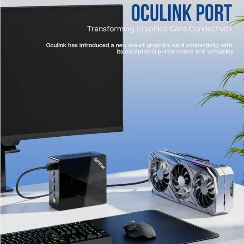 Potente GMKtec NucBox K8 Plus Ryzen 7 8845HS/32GB/1TB/W11 Negro - Mini PC