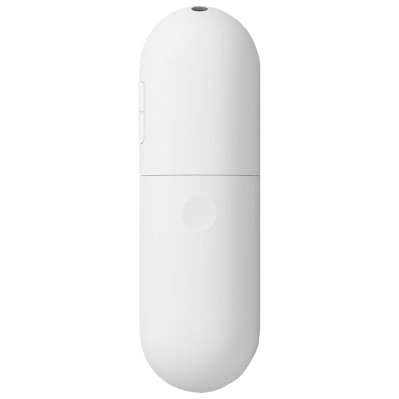 vista trasera del control remoto del Google Chromecast con Google TV Full HD Blanco