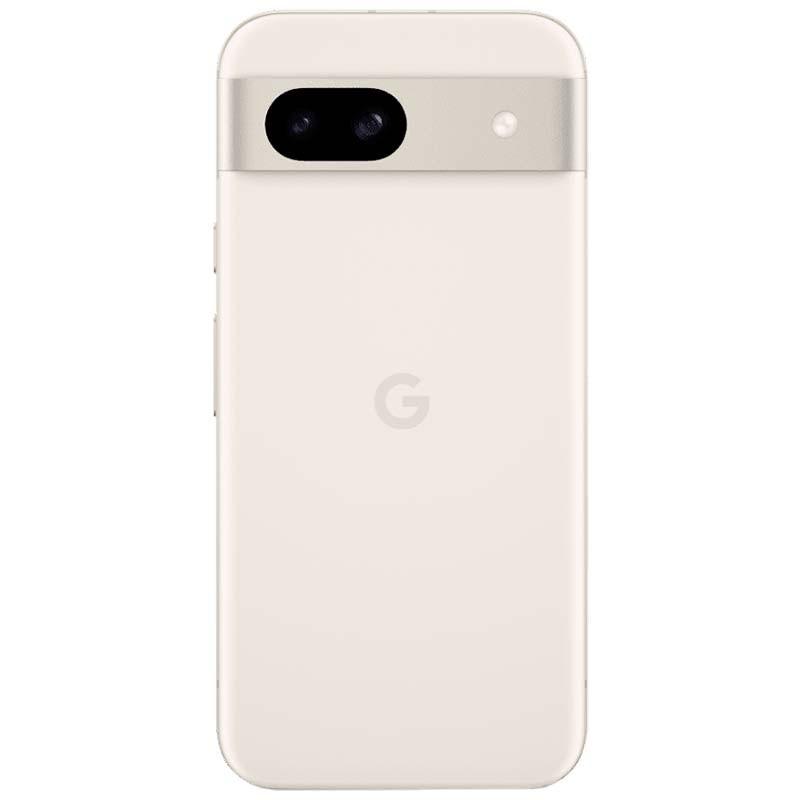 Teléfono móvil Google Pixel 8a 5G 8GB/128GB Porcelana Renovado - Estado Excelente Vista trasera