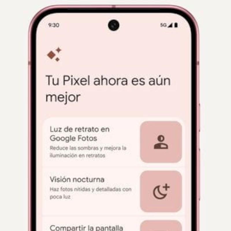 Emergencias de Google Pixel 9 5G 256 GB Obsidiana - Teléfono Móvil