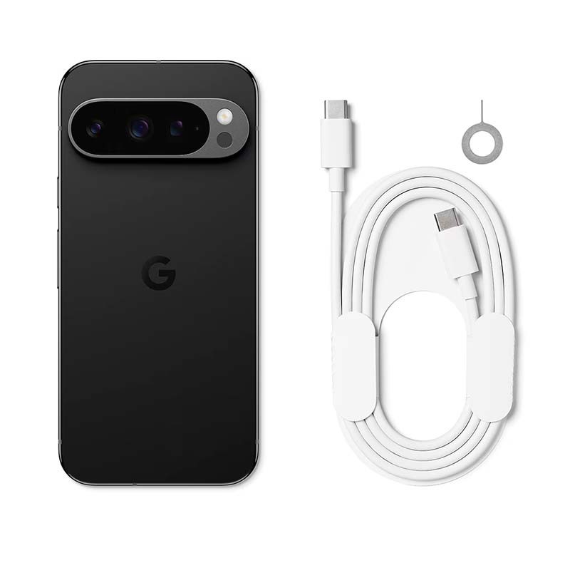 Google Pixel 9 Pro 5G 16GB/256GB Obsidiana - contenido del embalaje