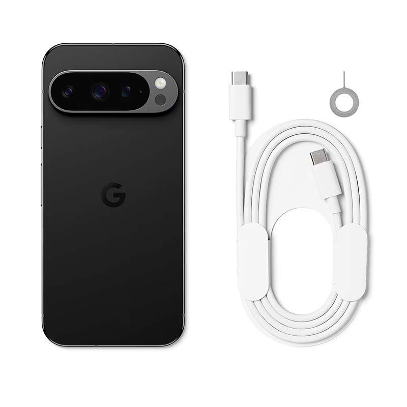 Google Pixel 9 Pro 5G 16GB/256GB Obsidiana - contenido del embalaje