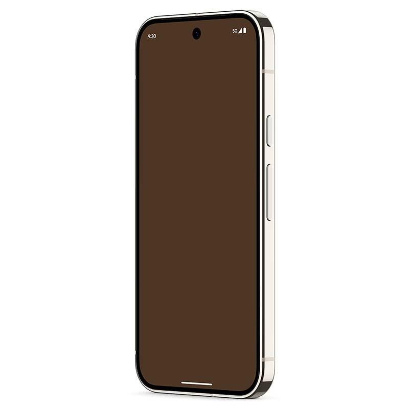 Google Pixel 9 Pro 5G 16Go/128Go Porcelaine - vue de face et latérale