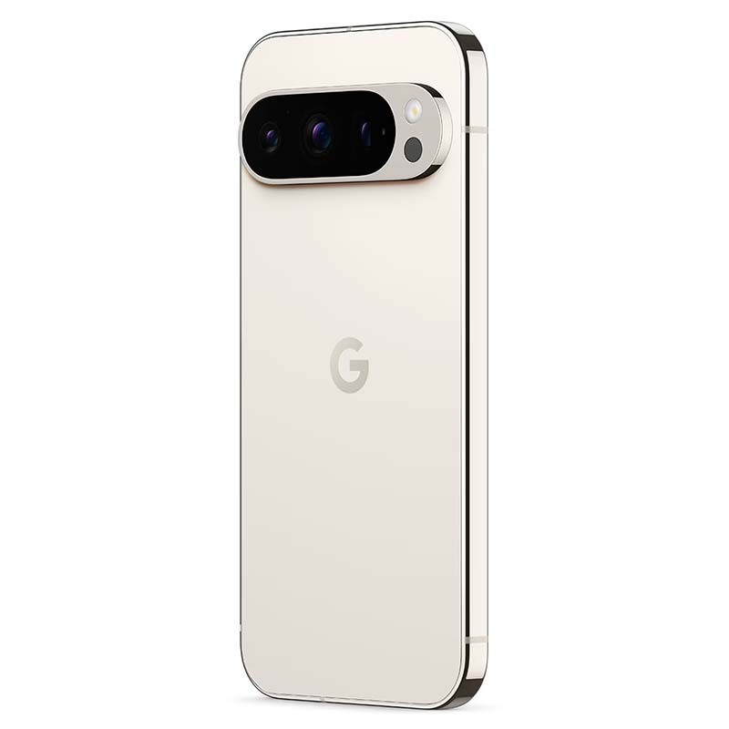 Google Pixel 9 Pro 5G 16Go/128Go Porcelaine - vue arrière et latérale