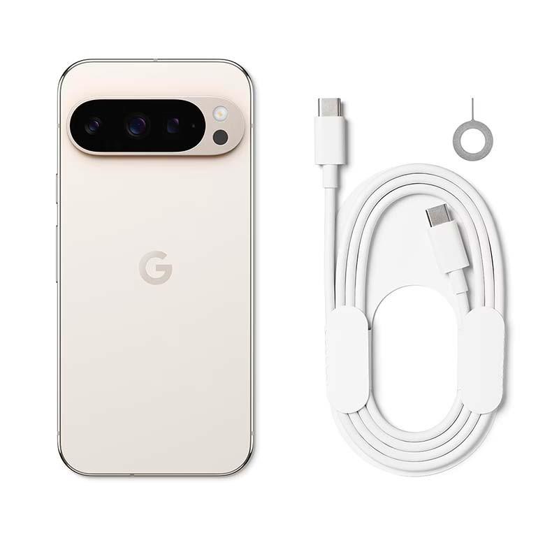Google Pixel 9 Pro 5G 16Go/128Go Porcelaine - contenu de l'emballage