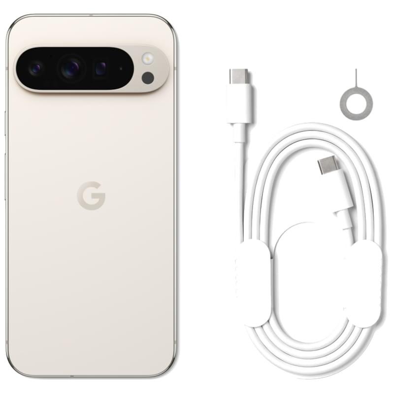 Câble de Google Pixel 9 Pro XL 5G 16 Go/128 Go Porcelaine - Téléphone portable
