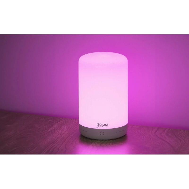 Luz rosa de Gosund LB3 Tuya RGB WiFi - Luz nocturna inteligente