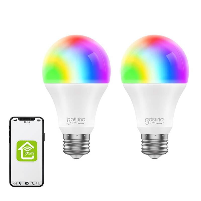 APP de Gosund NiteBird WB4-2 RGB E27 Tuya Pack de 2 - Ampoule LED intelligente