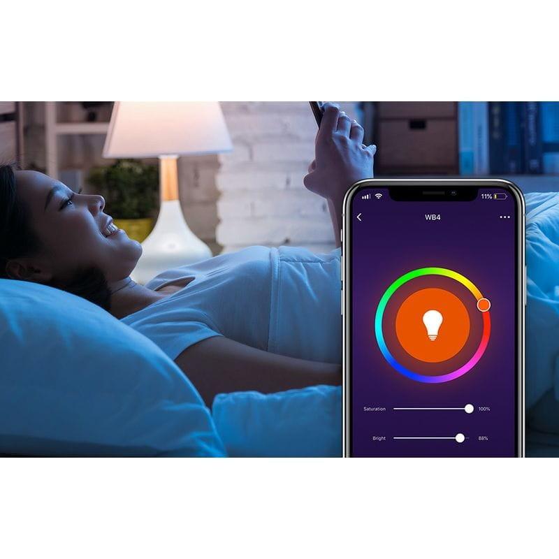 Adaptable Gosund NiteBird WB4-2 RGB E27 Tuya Pack de 2 - Ampoule LED intelligente