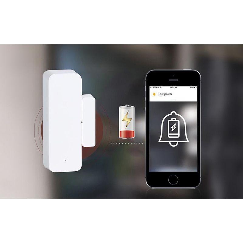 Alarma de Gosund S2 Tuya WiFi  Blanco- Sensor para puerta y ventana