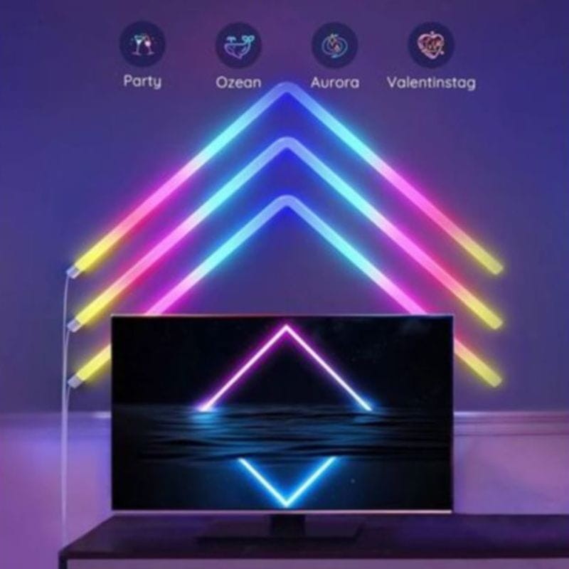 Modos de luz de la Govee H6062 Glide 6+1