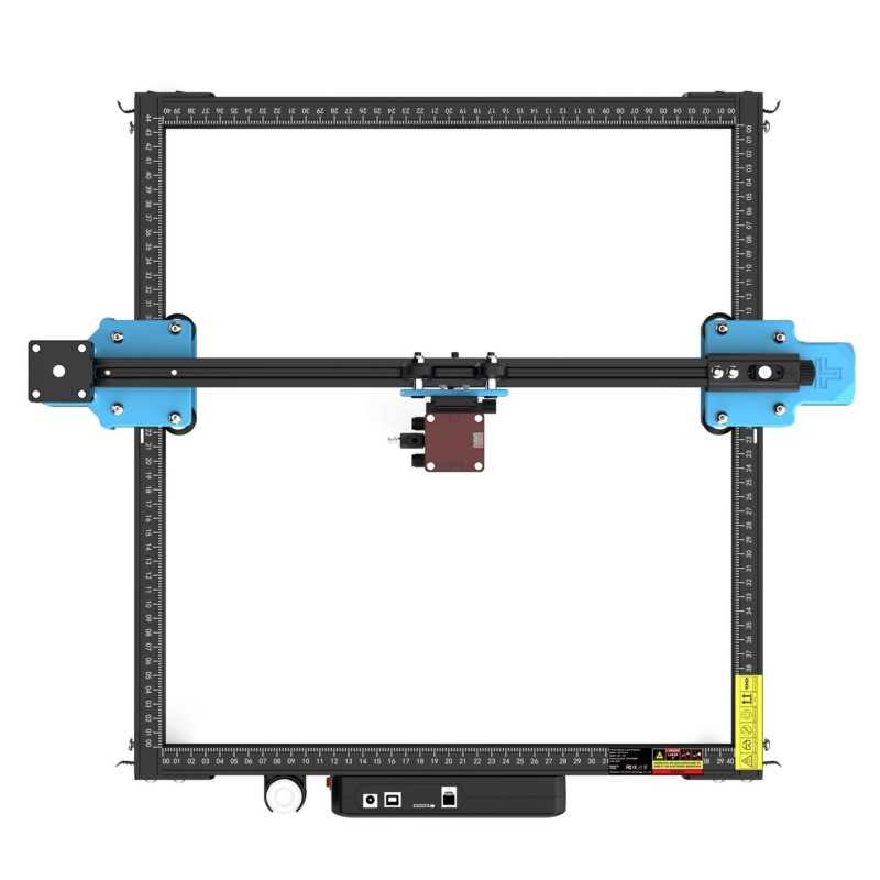 Vista frontal do gravador laser Two Trees TTS 10 Pro