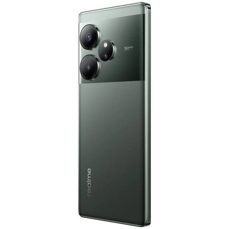 Realme GT6 8GB/256GB Verde - Telemóvel imagem lateral esquerda das câmaras