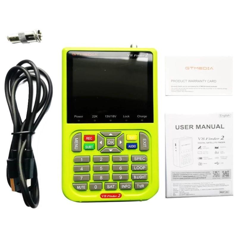 GTMedia V8 Finder 2 Buscador Satélite - Contenido