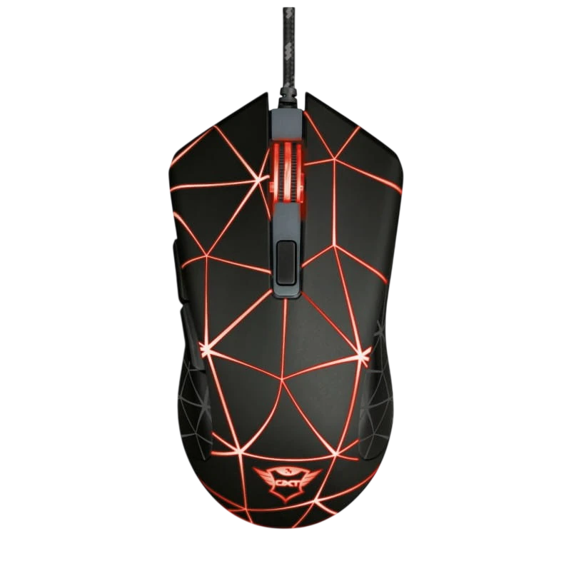 Trust GXT 133 Locx USB Negro - Ratón Gaming - 4000 DPI
