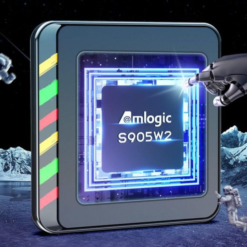Procesador de H96 Max W2 S905W2 2GB/16GB 4K Wifi 6 AV1 Android 11 - Android TV