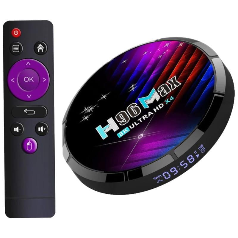 H96 Max X4 S905X4 4GB/32GB Android 11 - Android TV - Frontal