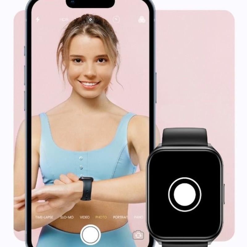 Control de la cámara de Haylou LS02 Pro Azul - Reloj Inteligente