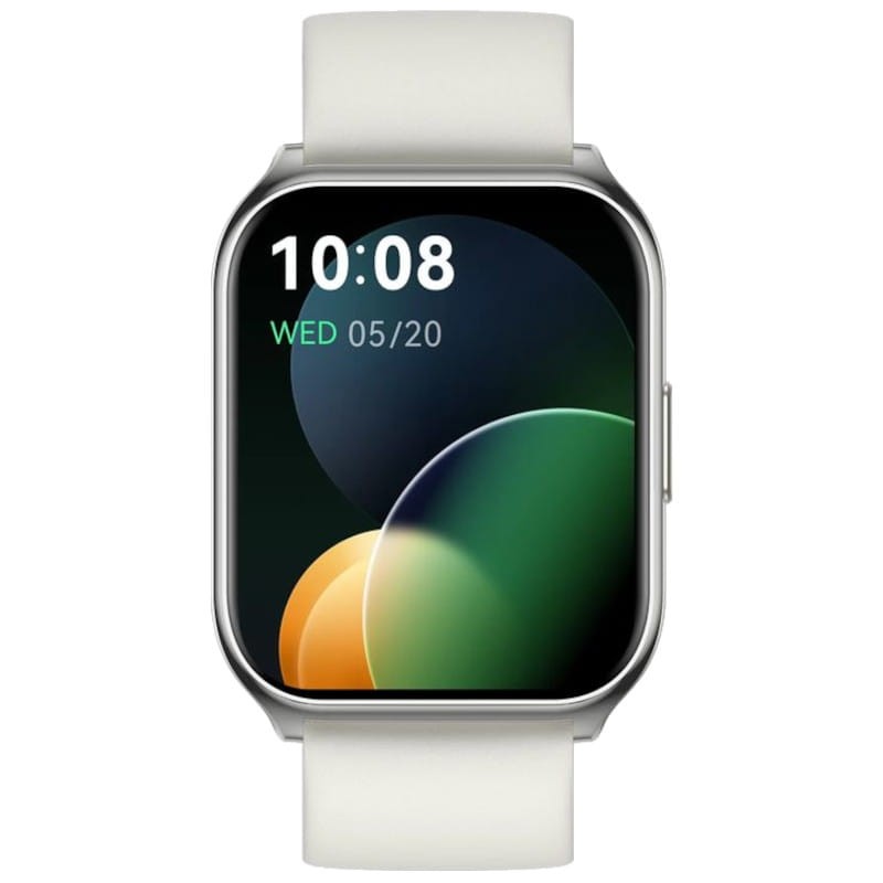Frontal de Haylou LS02 Pro Plata - Reloj Inteligente
