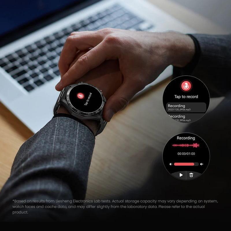 Elegante de Haylou Solar 5 Prata Pack 2 Correias - Relógio Inteligente