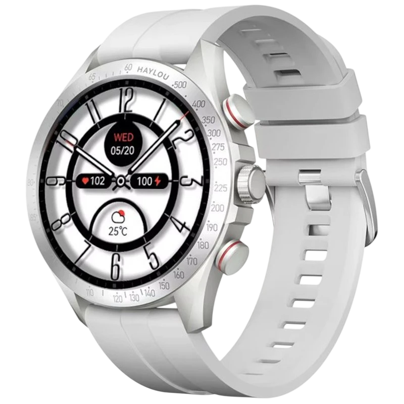 Haylou Solar Pro Prata - Relógio inteligente